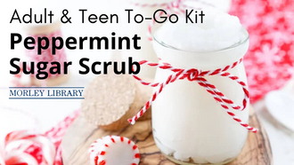 Peppermint Sugar Scrub DIY To-Go