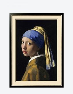 Girl with turban (Johannes Vermeer, 1632-1675)
