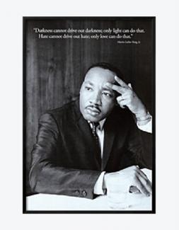 Martin Luther King, Jr. ("Darkness cannot drive out darkness")